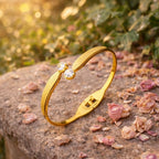 Shoperly B-180 18k Gold Plated Stainless Steel Tarnish Free Waterproof Female Jewellery