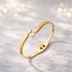 Shoperly B-180 18k Gold Plated Stainless Steel Tarnish Free Waterproof Female Jewellery
