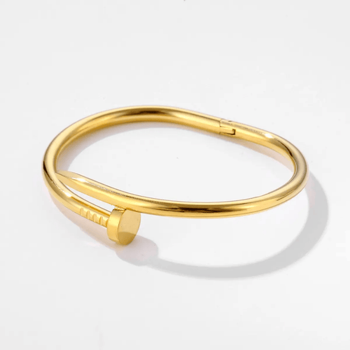 Shoperly B-37 18k Gold Plated Stainless Steel Tarnish Free Waterproof Female bracelet