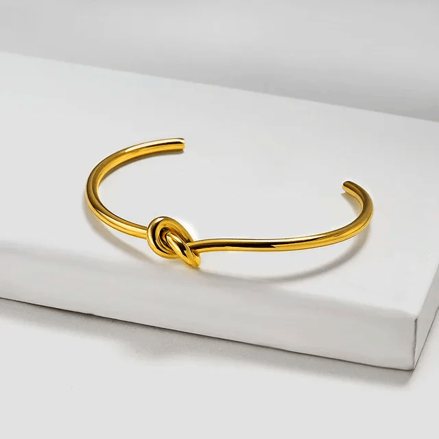 Shoperly B-44 18k Gold Plated Stainless Steel Tarnish Free Waterproof Female Jewellery