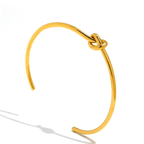 Shoperly B-44 18k Gold Plated Stainless Steel Tarnish Free Waterproof Female Jewellery