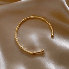 Shoperly B-49 18k Gold Plated Stainless Steel Tarnish Free Waterproof Female Jewellery