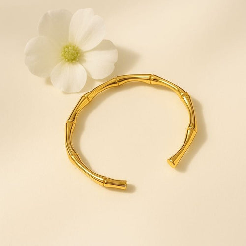 Shoperly B-49 18k Gold Plated Stainless Steel Tarnish Free Waterproof Female Jewellery