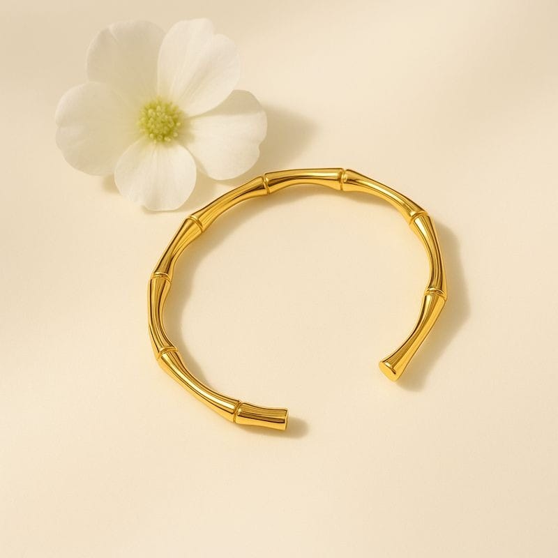 Shoperly B-49 18k Gold Plated Stainless Steel Tarnish Free Waterproof Female Jewellery