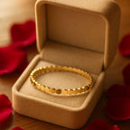 Shoperly B-59 18k Gold Plated Stainless Steel Tarnish Free Waterproof Female Jewellery