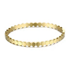 Shoperly B-59 18k Gold Plated Stainless Steel Tarnish Free Waterproof Female Jewellery