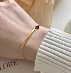 Shoperly B-68 18k Gold Plated Stainless Steel Tarnish Free Waterproof Female Jewellery