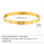 Shoperly B-75 18k Gold Plated Stainless Steel Tarnish Free Waterproof Female Jewellery