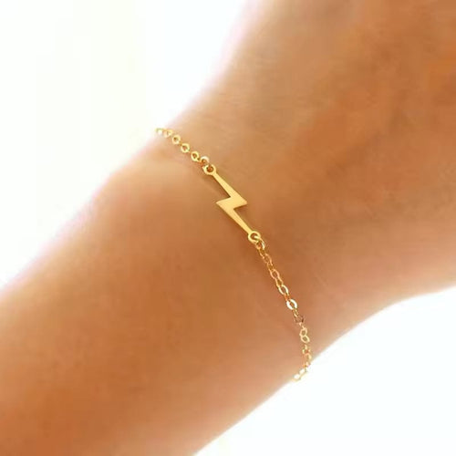 Shoperly B-76 18k Gold Plated Stainless Steel Tarnish Free Waterproof Female Jewellery