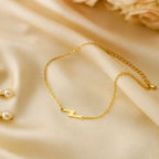 Shoperly B-76 18k Gold Plated Stainless Steel Tarnish Free Waterproof Female Jewellery