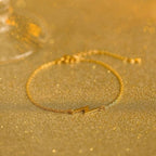 Shoperly B-76 18k Gold Plated Stainless Steel Tarnish Free Waterproof Female Jewellery