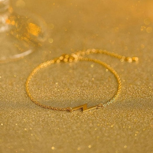 Shoperly B-76 18k Gold Plated Stainless Steel Tarnish Free Waterproof Female Jewellery