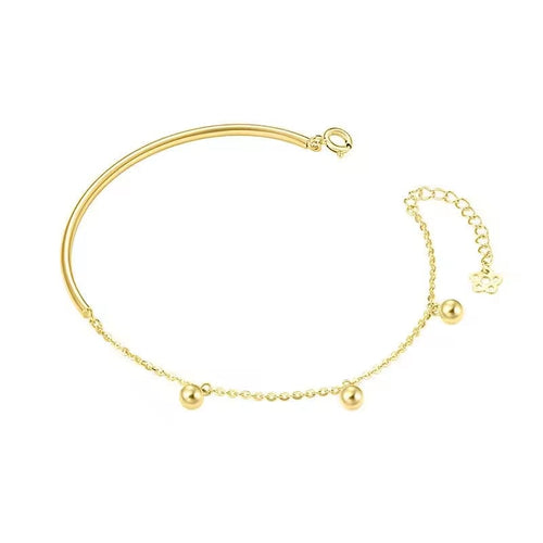 Shoperly B-77 18k Gold Plated Stainless Steel Tarnish Free Waterproof Female Jewellery