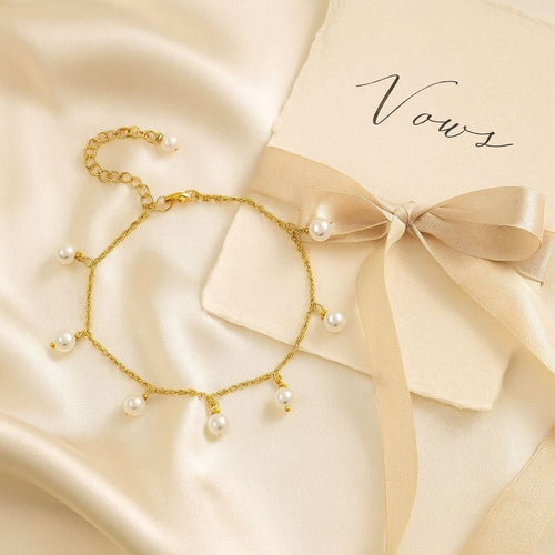 Shoperly B-81 18k Gold Plated Stainless Steel Tarnish Free Waterproof Female Jewellery