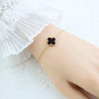 Shoperly B-83 (RIVERSIBLE)18k Gold Plated Stainless Steel Tarnish Free Waterproof Female Jewellery