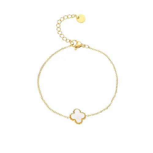 Shoperly B-83 (RIVERSIBLE)18k Gold Plated Stainless Steel Tarnish Free Waterproof Female Jewellery