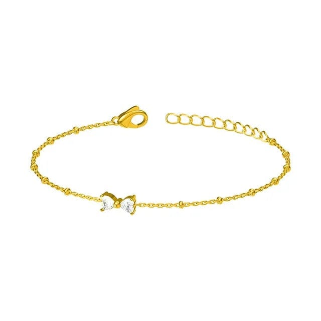 Shoperly B-84  18k Gold Plated Stainless Steel Tarnish Free Waterproof Female Jewellery