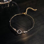 Shoperly B-85 18k Gold Plated Stainless Steel Tarnish Free Waterproof Female Jewellery