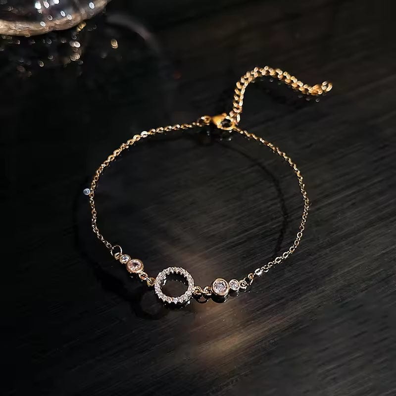 Shoperly B-85 18k Gold Plated Stainless Steel Tarnish Free Waterproof Female Jewellery