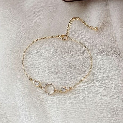 Shoperly B-85 18k Gold Plated Stainless Steel Tarnish Free Waterproof Female Jewellery