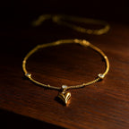 Shoperly B-86 18k Gold Plated Stainless Steel Tarnish Free Waterproof Female Jewellery