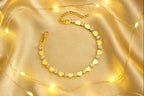 Shoperly B-87-18k Gold Plated Stainless Steel Tarnish Free Waterproof Female Jewellery