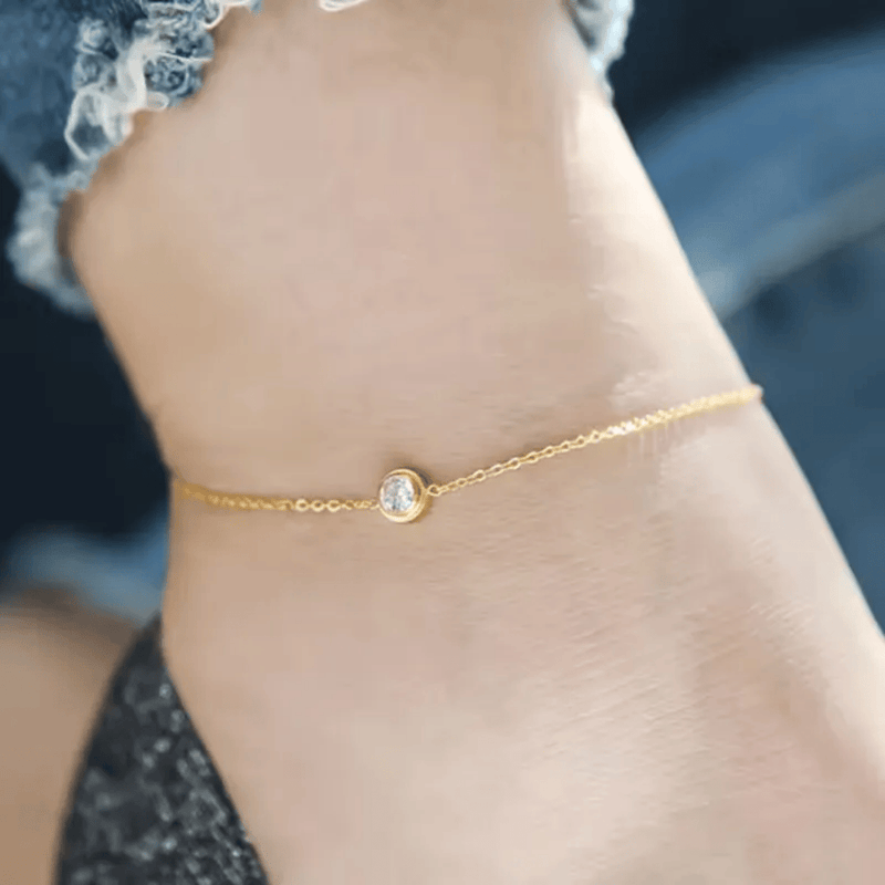 Shoperly B-92 18k Gold Plated Stainless Steel Tarnish Free Waterproof Female Jewellery