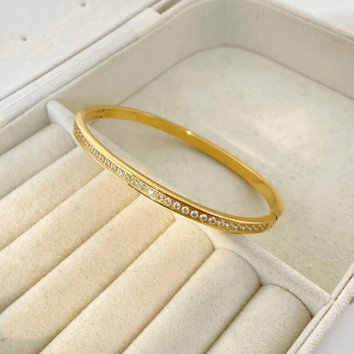 Shoperly B-94 18k Gold Plated Stainless Steel Tarnish Free Waterproof Female Jewellery