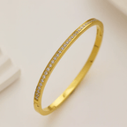 Shoperly B-94 18k Gold Plated Stainless Steel Tarnish Free Waterproof Female Jewellery