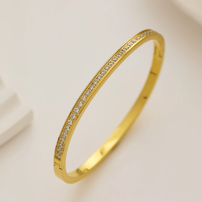 Shoperly B-94 18k Gold Plated Stainless Steel Tarnish Free Waterproof Female Jewellery