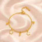 Shoperly Bracelet Iona bracelet– 18k Gold Plated Stainless Steel Tarnish Free Waterproof Female Jewellery