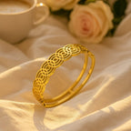 Shoperly Bracelet Radiance– 18k Gold Plated Stainless Steel Tarnish Free Waterproof Female Jewellery