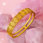 Shoperly Bracelet Radiance– 18k Gold Plated Stainless Steel Tarnish Free Waterproof Female Jewellery