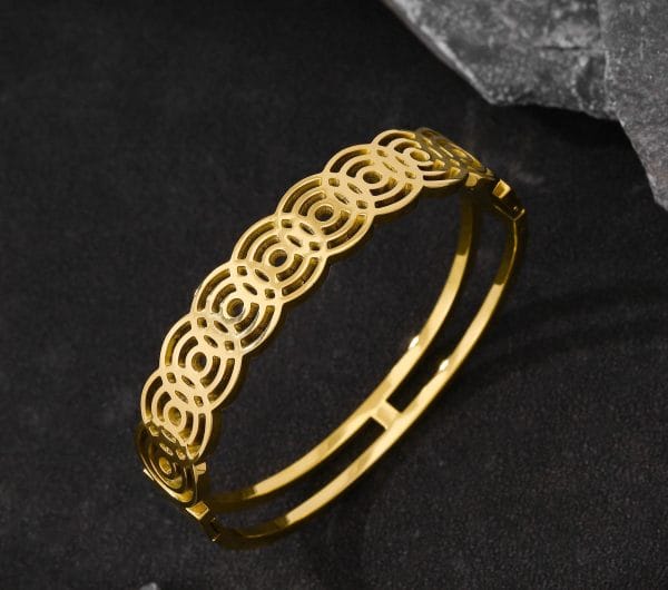 Shoperly Bracelet Radiance– 18k Gold Plated Stainless Steel Tarnish Free Waterproof Female Jewellery