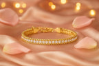 Shoperly Bracelet Zohi Bracelet 18k Gold Plated Stainless Steel Tarnish Free Waterproof Female Jewellery
