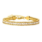 Shoperly Bracelet Zohi Bracelet 18k Gold Plated Stainless Steel Tarnish Free Waterproof Female Jewellery
