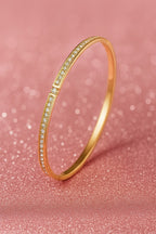 Shoperly Bracelets B-105 18k Gold Plated Stainless Steel Tarnish Free