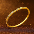 Shoperly Bracelets B-105 18k Gold Plated Stainless Steel Tarnish Free