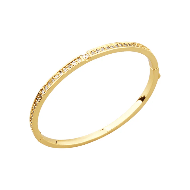 Shoperly Bracelets B-105 18k Gold Plated Stainless Steel Tarnish Free
