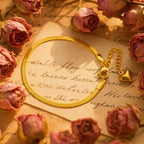 Shoperly Bracelets B-107-18k Gold Plated Stainless Steel Tarnish Free