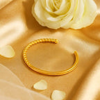 Shoperly Bracelets B-111– 18k Gold Plated Stainless Steel Tarnish Free Waterproof Female bracelet