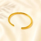 Shoperly Bracelets B-111– 18k Gold Plated Stainless Steel Tarnish Free Waterproof Female bracelet