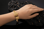 Shoperly Bracelets Zingy Bracelet 18k Gold Plated Stainless Steel Tarnish Free Waterproof Female Jewellery