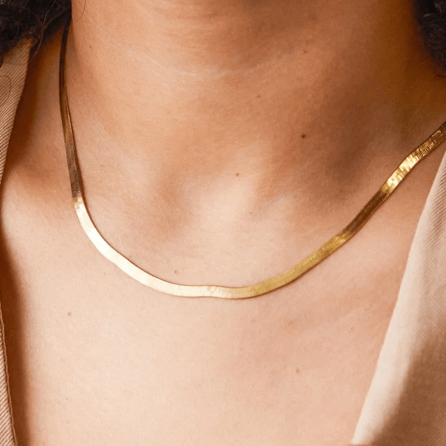 Shoperly C-139 18k Gold Plated Stainless Steel Tarnish Free Waterproof Female Jewellery