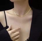 Shoperly C-139 18k Gold Plated Stainless Steel Tarnish Free Waterproof Female Jewellery