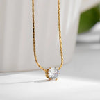 Shoperly C-188 18k Gold Plated Stainless Steel Tarnish Free Waterproof Female Jewellery
