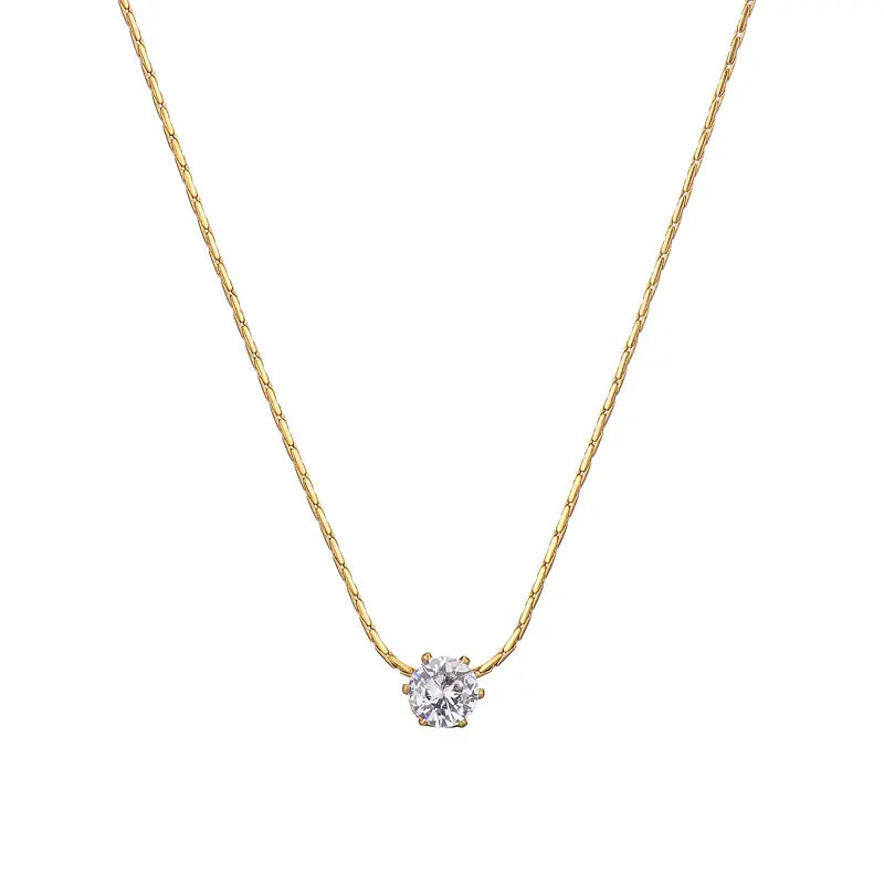 Shoperly C-188 18k Gold Plated Stainless Steel Tarnish Free Waterproof Female Jewellery