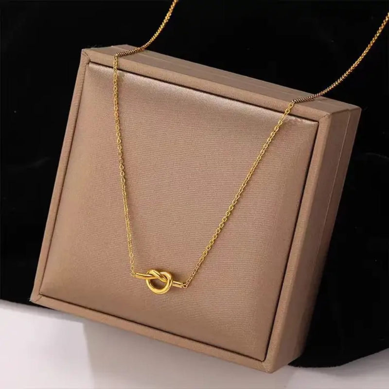 Shoperly C-198 18k Gold Plated Stainless Steel Tarnish Free Waterproof Female Jewellery