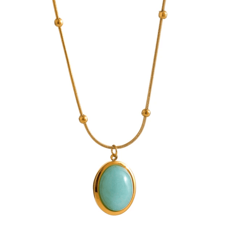 Shoperly C-199 18k Gold Plated Stainless Steel Tarnish Free Waterproof Female Jewellery