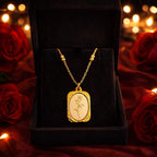 Shoperly C-203 18k Gold Plated Stainless Steel Tarnish Free Waterproof Female Jewellery